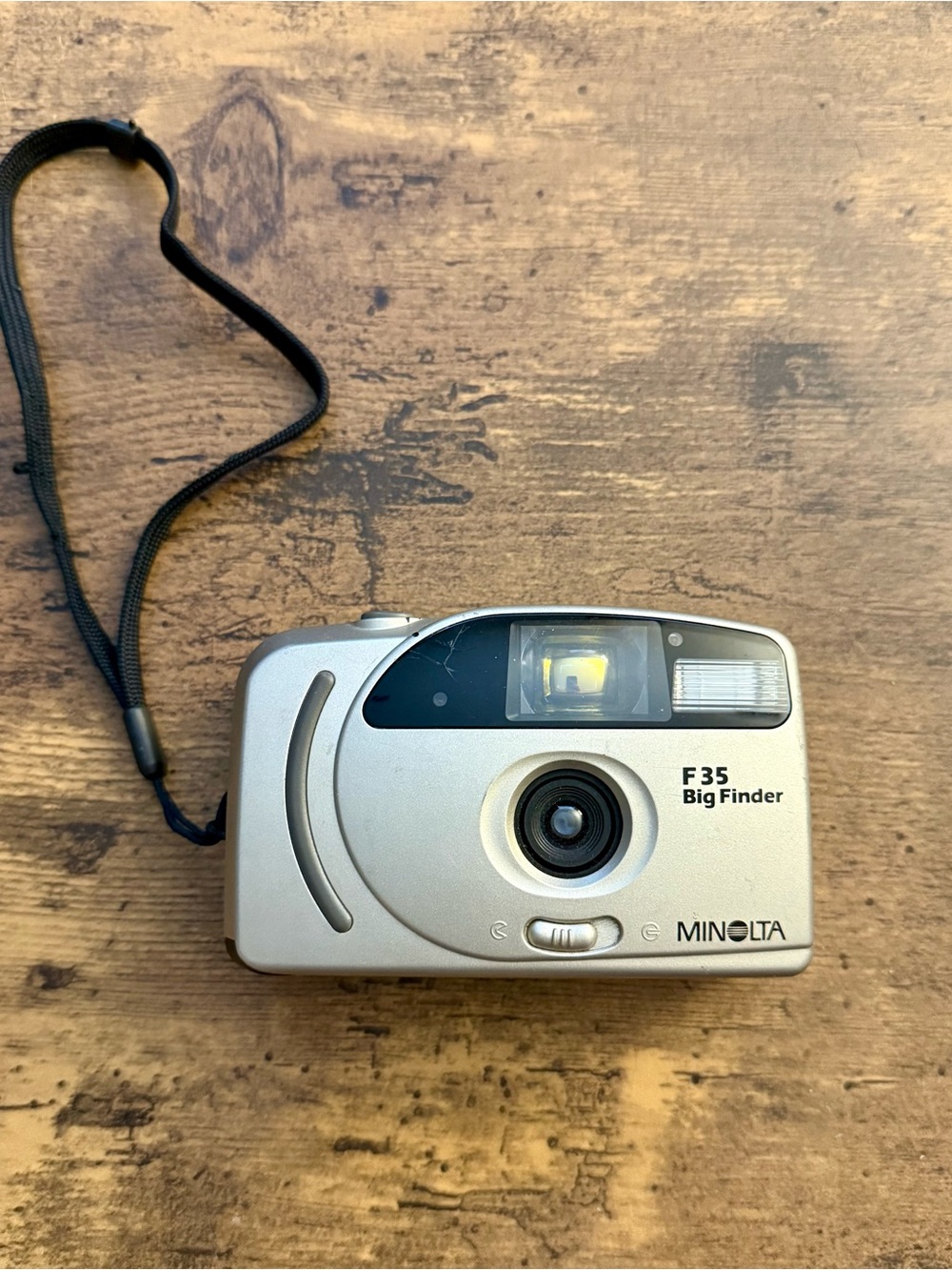 F35 Big Finder Compact Film Camera - Silver